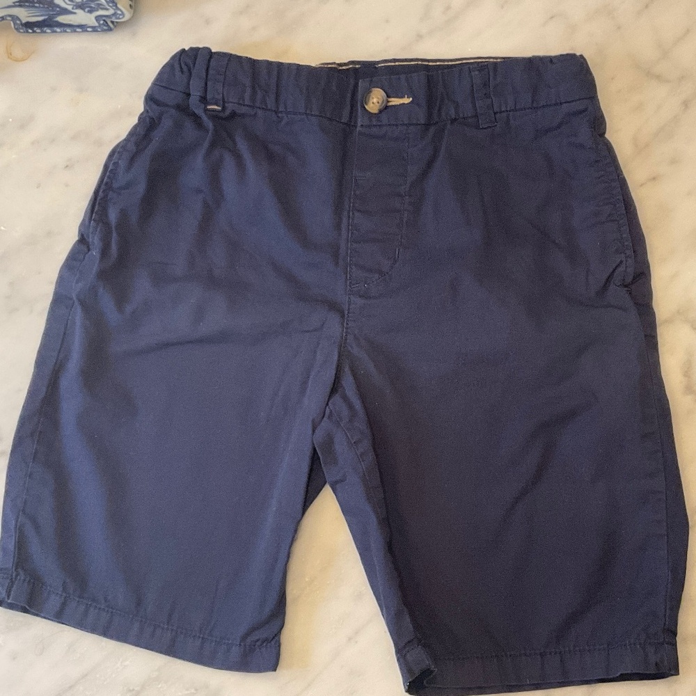 H&M Navy Cotton Shorts Size 9-10